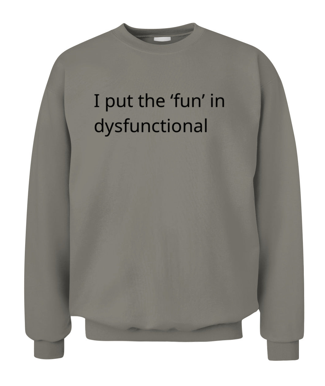 Cynical Hoodie (I put the 'fun' in dysfunctional)