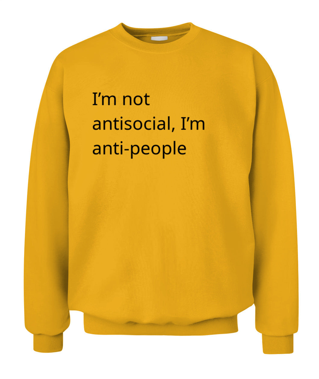 Cynical Sweater (I'm not anti-social, just anti-people)
